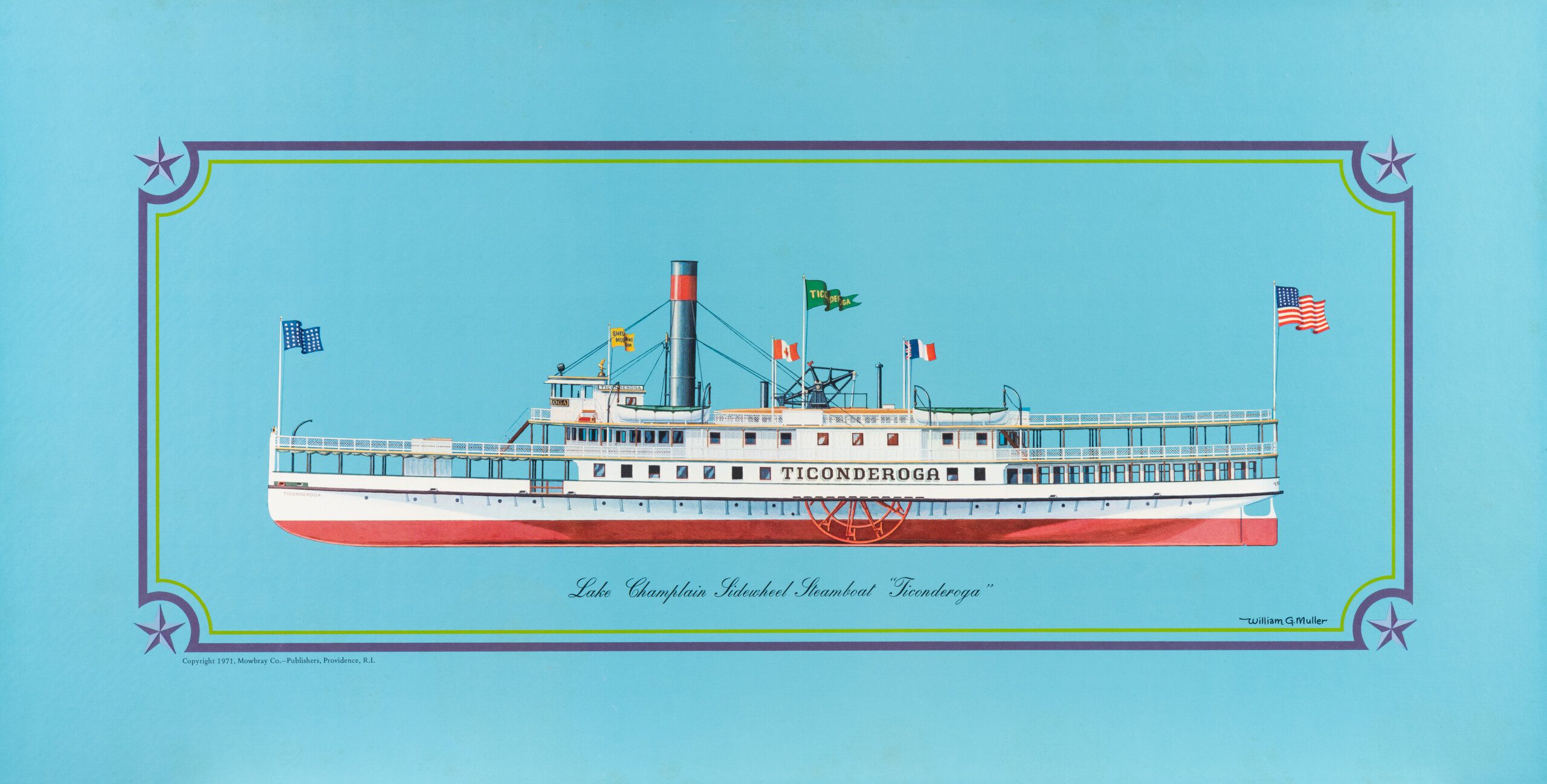 Steamboat Ticonderoga - Shelburne Museum