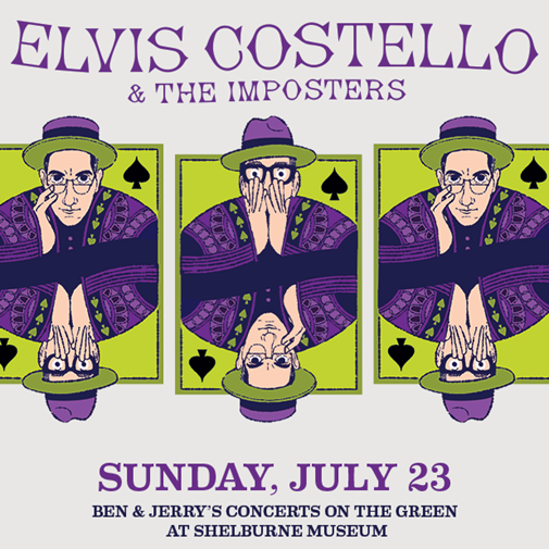 Ben & Jerry’s Concerts on The Green: Elvis Costello & The Imposters