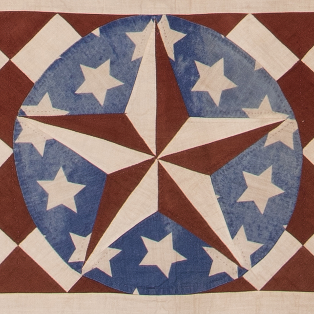 Centennial Flag Print Quilt