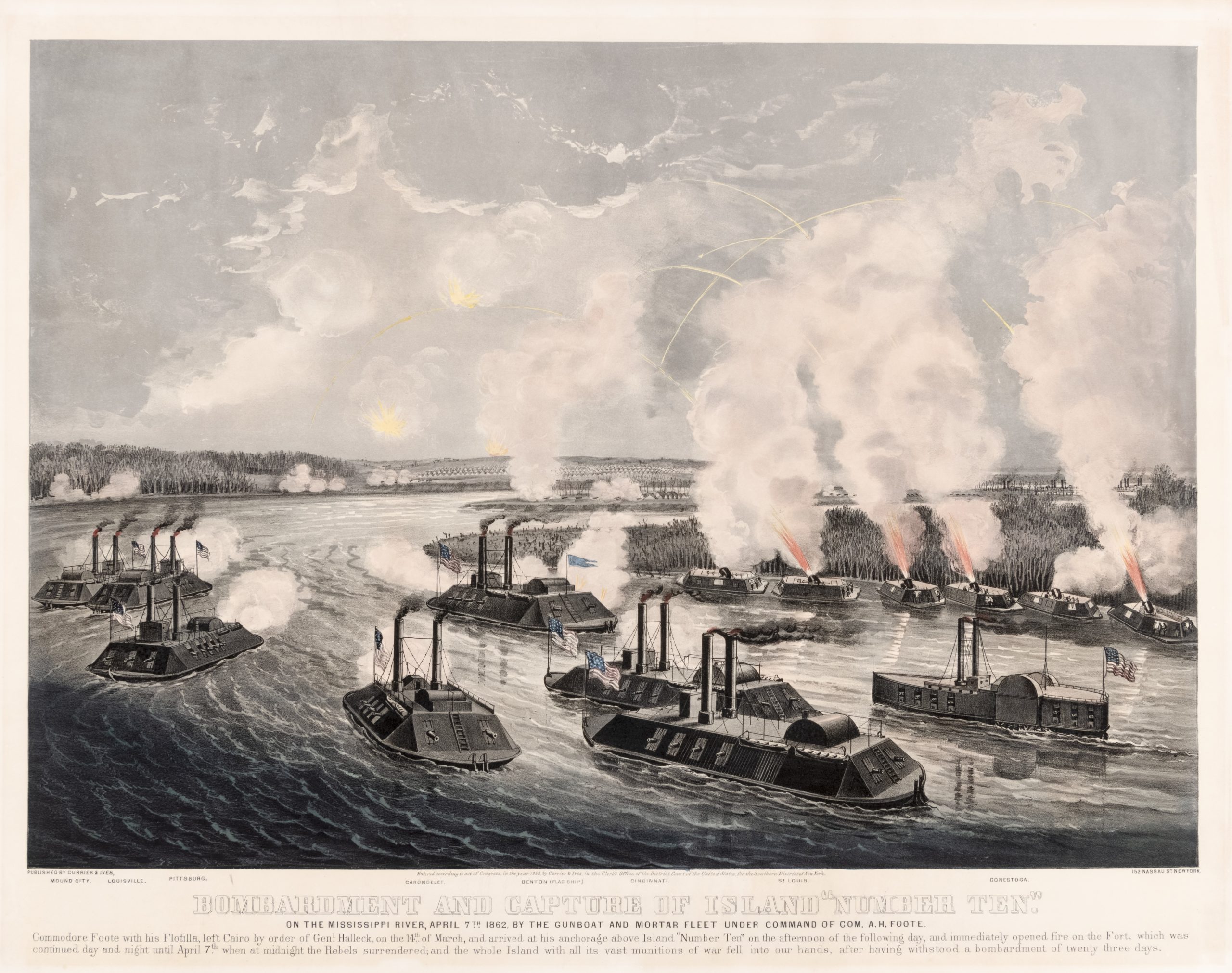 Bombardment and Capture of Island Number Ten