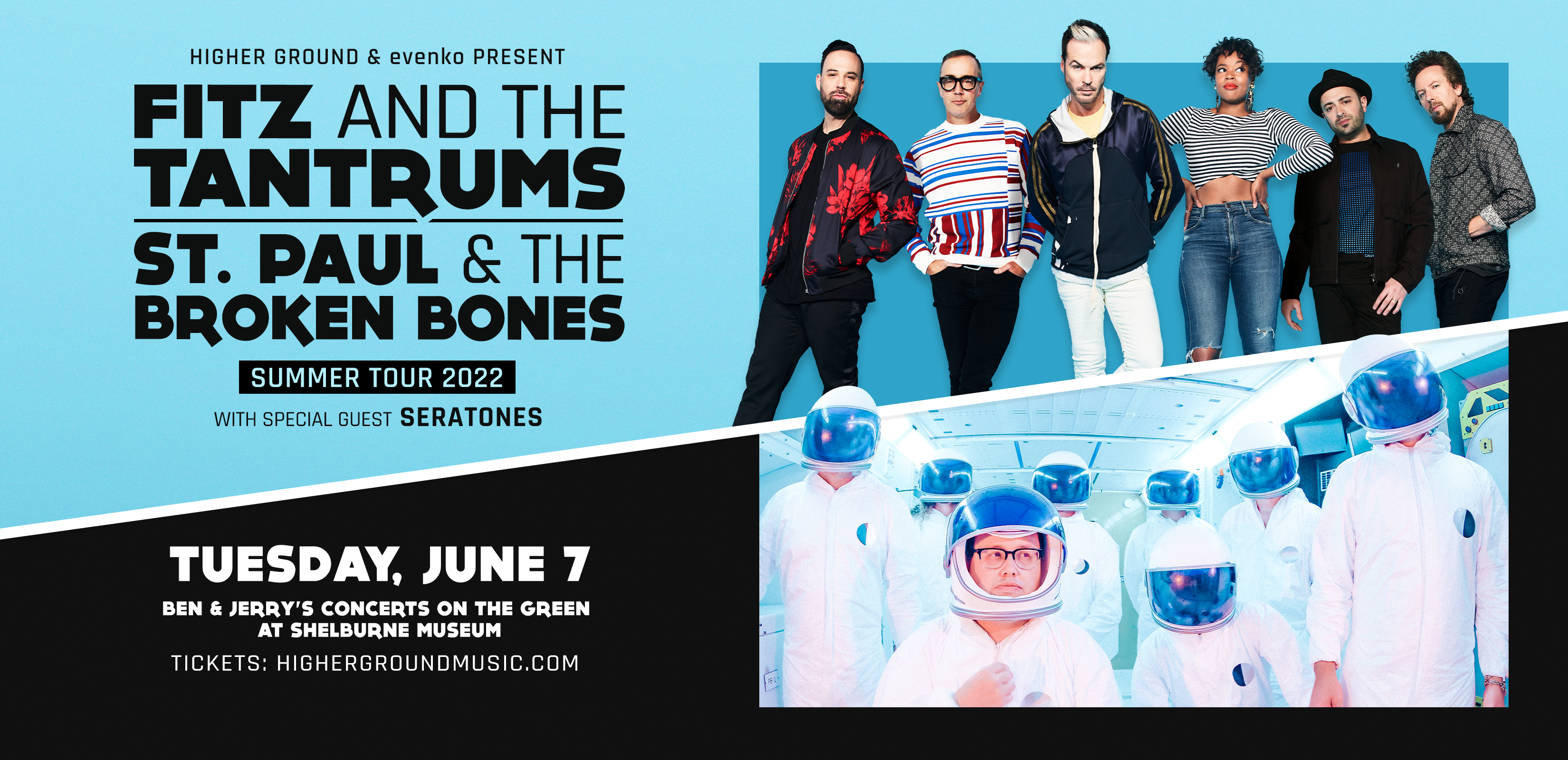 Concert – FITZ AND THE TANTRUMS and ST. PAUL & THE BROKEN BONES