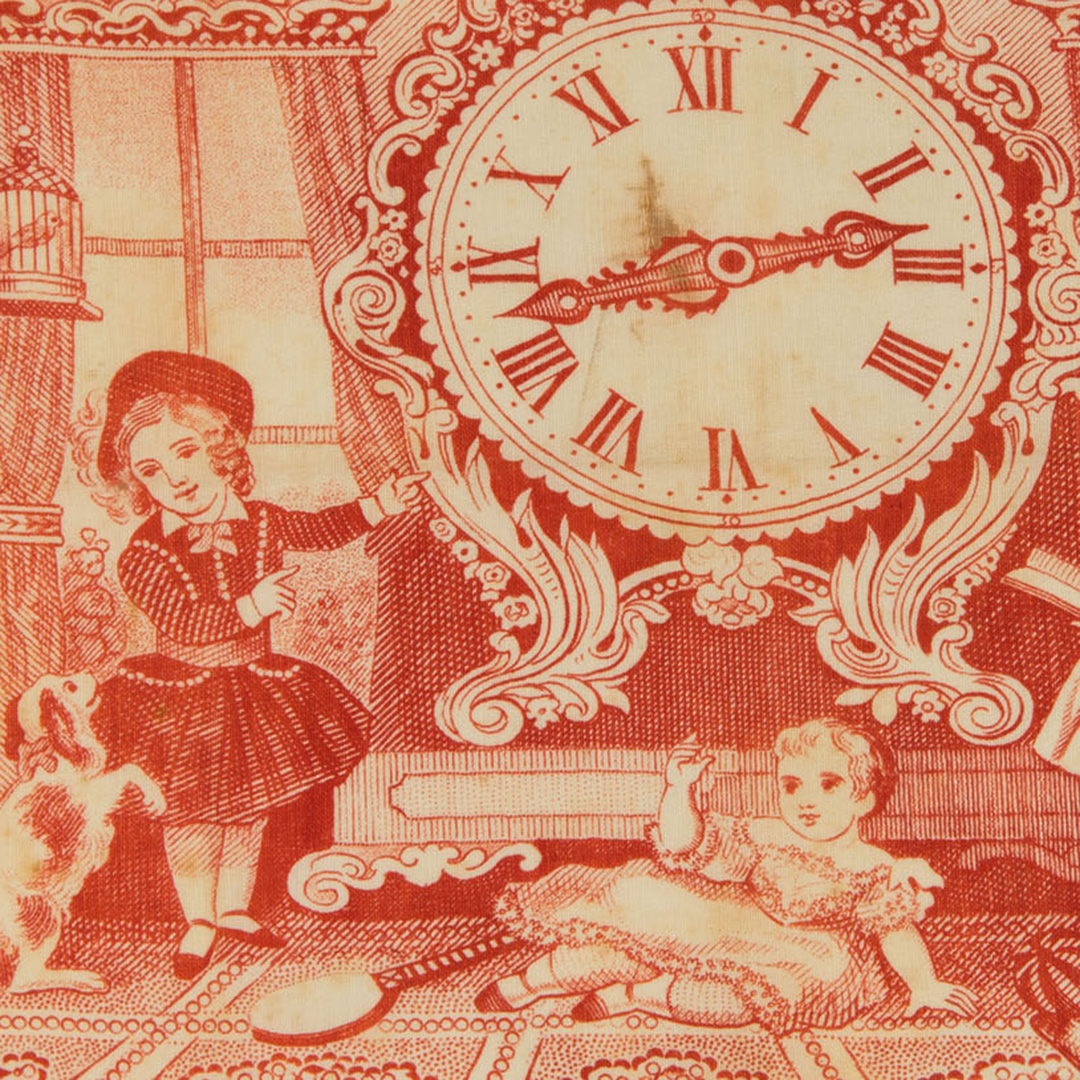 The Nursery Clock Child's Handkerchief