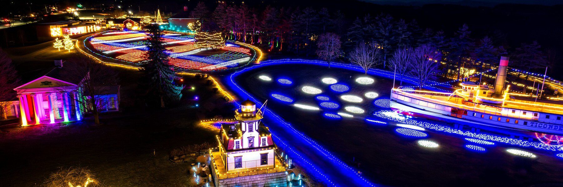 Experience the Enchantment of Shelburne Museum’s Winter Lights Extravaganza – Final Weeks!  